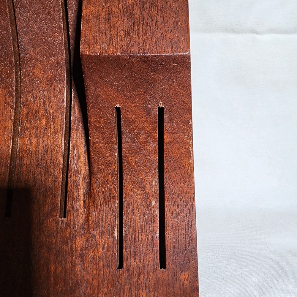 EKCO Flint Steakster Steak Knife Wooden Stand/ Holder Only - Picture 8 of 8